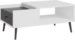Forte Stolik Easyklix Harllson Biały Uni Wolfram Szary (CFTT5170ECM806)