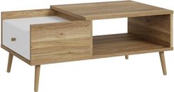 Forte Stolik Easyklix Harllson Dąb Mauvella Biały (CFTT5170ECM807)