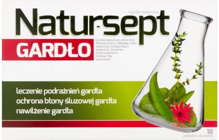 Natur-Sept Gardło X 18 Pastylek Do Ssania - zdjęcie 2