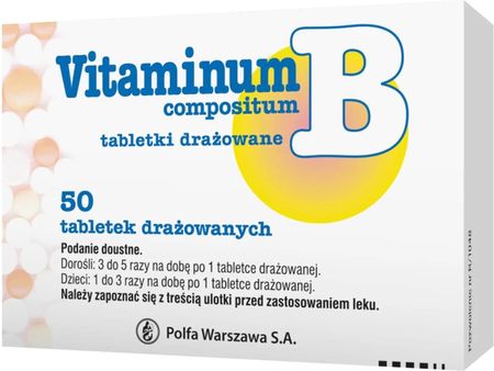 Vitaminum B Compositum Hec 50 Tabl.