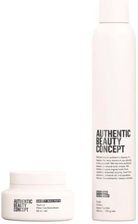 Authentic Beauty Concept Zestaw Do Modelowania Włosów Dla Dwojga Pasta Woskowa 85Ml Lakier 300Ml