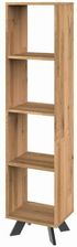 S&W Design Regał Dębowy Toledo Box Na Książki I Segregatory Loft H4S1 (Toledoboxh4S1)