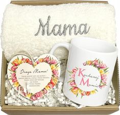 Na Urodziny Imieniny Dla Mamy Matki Zestaw Prezentowy Kubek Ręcznik