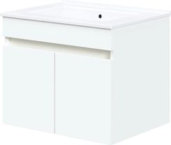 Zdjęcie Szafka pod umywalkę FIGARO 60cm biała 2-drzwiowa - Myślibórz