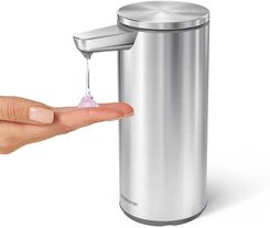 Simplehuman 266Ml Ładowana Pompka Z Czujnikiem Szczotkowana (St1082)