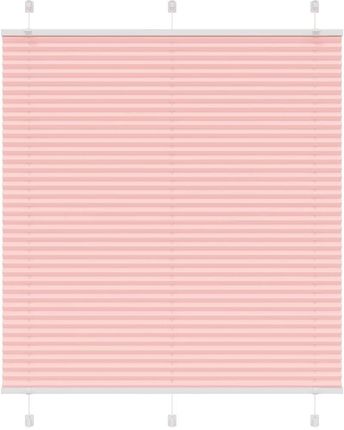 vidaXL Roleta Plisowana Różowa 115X150Cm Szerokość Tkaniny 114,4Cm (4015452)
