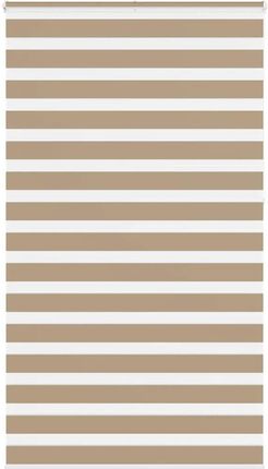 vidaXL Roleta Zebra 130X230Cm Szerokość Tkaniny 125,9Cm Poliester (4014605)