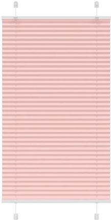 vidaXL Roleta Plisowana Różowa 70X100Cm Szerokość Tkaniny 69,4Cm (4015426)
