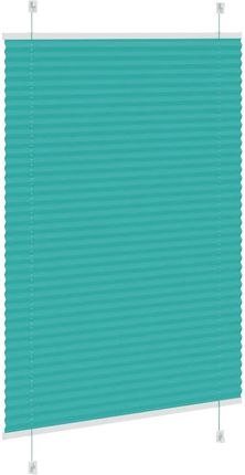 vidaXL Roleta Plisowana Zielony Benzyna 85X150Cm (4015395) - zdjęcie 2