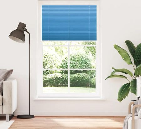 vidaXL Roleta Plisowana Niebieska 120X200Cm Szerokość Tkaniny 119,4Cm (4015215) - zdjęcie 2