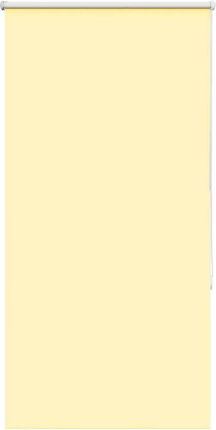 vidaXL Roleta Zaciemniająca Żółta 65X130Cm Szerokość Tkaniny 60,7Cm (4012005)
