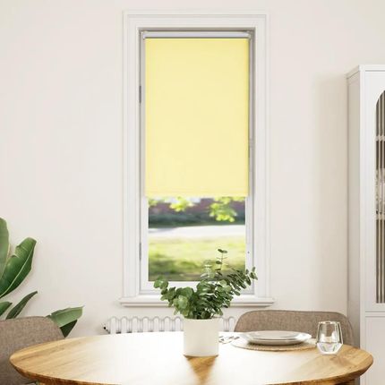 vidaXL Roleta Zaciemniająca Żółta 40X150Cm Szerokość Tkaniny 35,7Cm (4012026) - zdjęcie 3