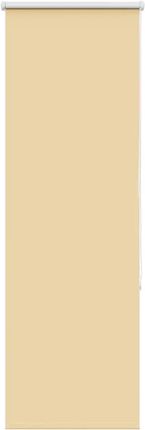 vidaXL Roleta Zaciemniająca Beżowa 40X150Cm Szerokość Tkaniny 35,7Cm (4010726)