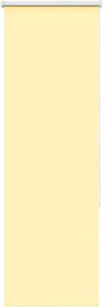 vidaXL Roleta Zaciemniająca Żółta 55X150Cm Szerokość Tkaniny 50,7Cm (4012029)