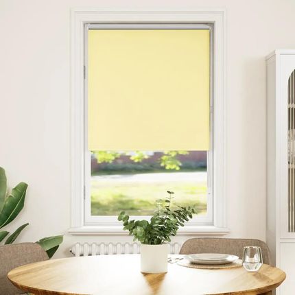 vidaXL Roleta Zaciemniająca Żółta 75X150Cm Szerokość Tkaniny 70,7Cm (4012033) - zdjęcie 3