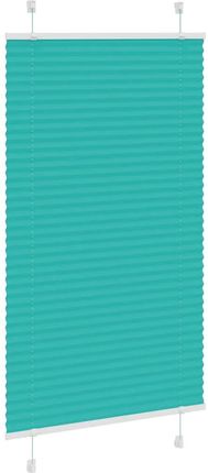 vidaXL Roleta Plisowana Zielony Benzyna 75X100Cm (4015376) - zdjęcie 2