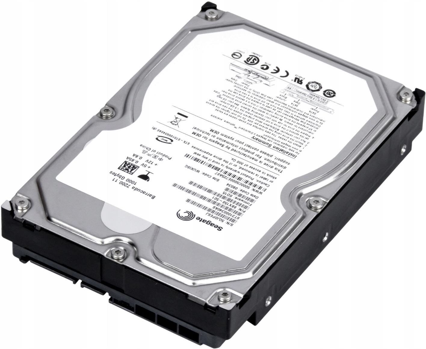 Dysk twardy Seagate Barracuda 7200.11 1Tb Sata Ii 7.2K 32Mb