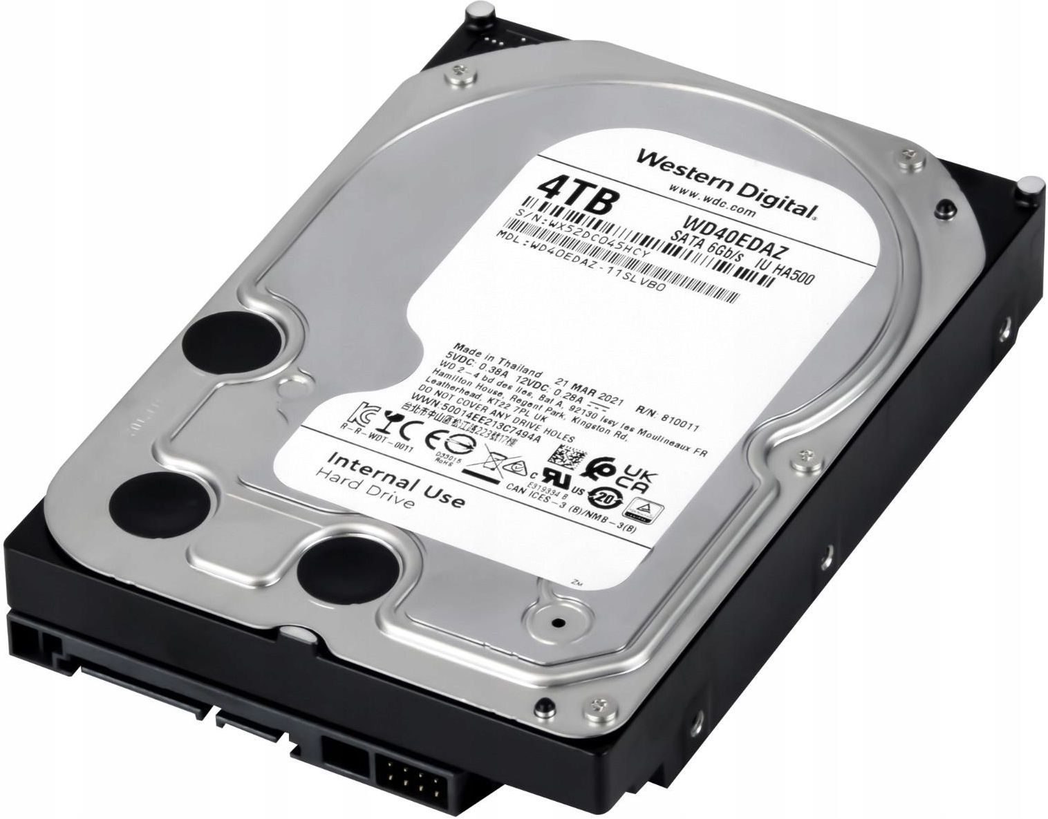 Dysk twardy Western Digital Wd 4Tb 7.2K 64Mb Sata Iii 3.5