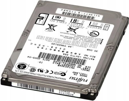 Fujitsu 30Gb 4.2K 2Mb Ata 2.5'' (Mht2030Ar) - zdjęcie 2