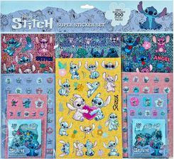Zdjęcie naklejki Stich klasyczne metaliczne wypukłe Lilo i Stitch Andzia 500szt - Odolanów