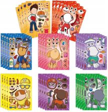Zdjęcie Wyklejanka Manualna dla dzieci Psi Patrol Naklejka Paw Patrol 16 Arkuszy - Skarszewy