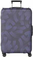 Zdjęcie Etui pokrowiec na walizkę rozmiar M średnia blue structure - Wołów