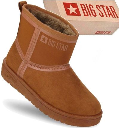 Buty Damskie Zimowe Big Star Śniegowce Ocieplane Botki