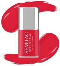 Semilac One Step 3In1 Uv Gel Polish Lakier Do Paznokci W elu 7ml S550 Pure Red