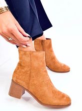 Botki na obcasie klasyczne ANNIE CAMEL 38