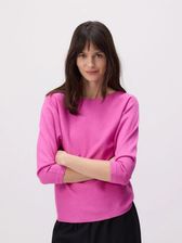 Reserved - Gładki sweter z wiskozą - fuksja