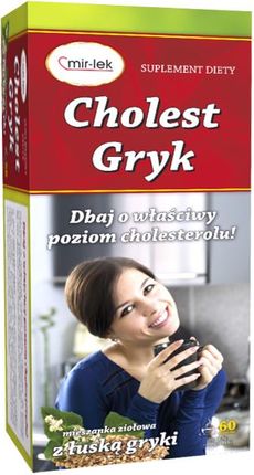 Cholest-Gryk FIX - herbatka na cholesterol 2.5g x 60saszetek