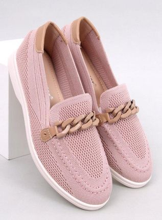 Mokasyny ażurowe LUCENA PINK 37 - zdjęcie 3