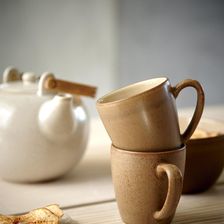 Zdjęcie Bitz Kubek Ceramiczny Wood/Sand190ml Beżowy - Opoczno