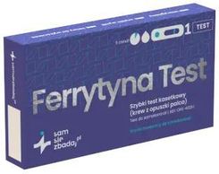 Zdjęcie Integra Diagnostic Ferrytyna Test Szybki Test Kasetkowy - Złoczew