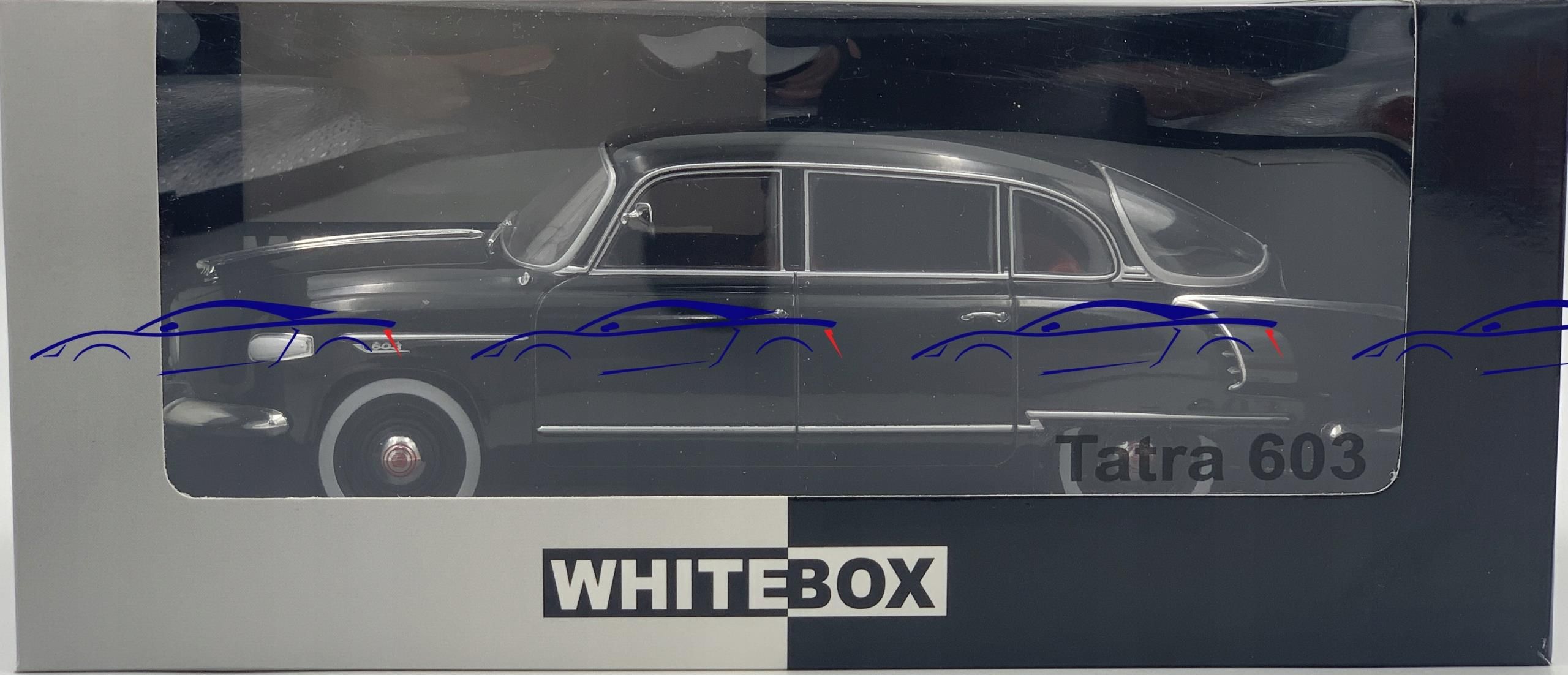 TATRA 603 1961 Noir IXO CLC030 1:43 de reference CLC030