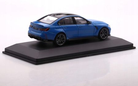 Bmw M3 Sedan (G80) Competition 2023 santorini blue Solido 1:43 1776171615 - zdjęcie 2