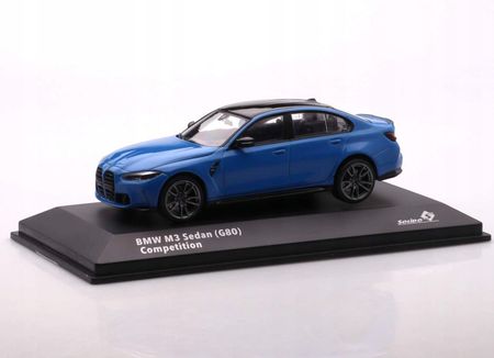Bmw M3 Sedan (G80) Competition 2023 santorini blue Solido 1:43