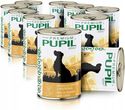 Karma mokra dla psa PUPIL Premium bogata w kurczaka z wątróbką 10 x 415 g