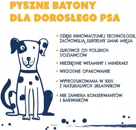 Teo Karma Mokra Dla Psa Baton Bogaty W Drób 10x900g - zdjęcie 4