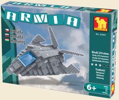 Dromader Armia Wojskowy Samolot Stelth - Myśliwiec 259 Elementów 22603