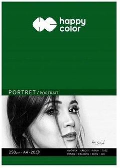 Blok Portret A4/20K 250g HAPPY COLOR 1776615697