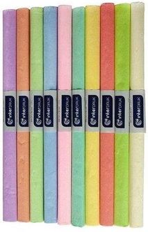 Bibuła marszczona MIX Pastel (10szt)