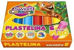 Zdjęcie Plastelina fluo 6 kolorów - Bukowno