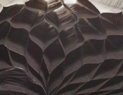 Zdjęcie Bibuła przestrzenna czarna 23x33cm - Kraków