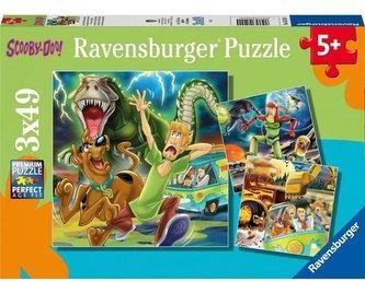 Puzzle dla dzieci 3x49 Scooby Doo 1776613650