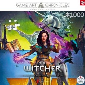 Puzzle 1000 Wiedźmin: Yennefer &amp; Salvador Dali 1776679621