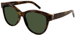 Zdjęcie OKULARY SAINT LAURENT SL M107 003 55 ROZMIAR M - Bychawa