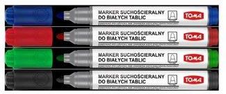Marker do tablic 4 kolory TOMA 1776648683