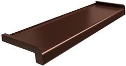 Zdjęcie Toma Parapet Zewnętrzny Perfect 2mm Softline Brąz 10-40cm - Brzeg