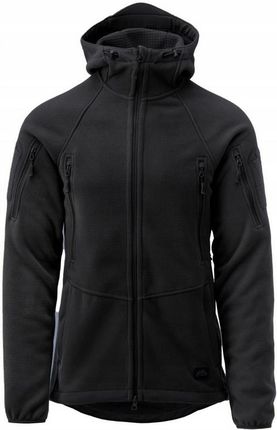 BLUZA MĘSKA Z KAPTUREM POLAR ROZPINANY HELIKON PATRIOT MK2 CZARNA 3XL - zdjęcie 3